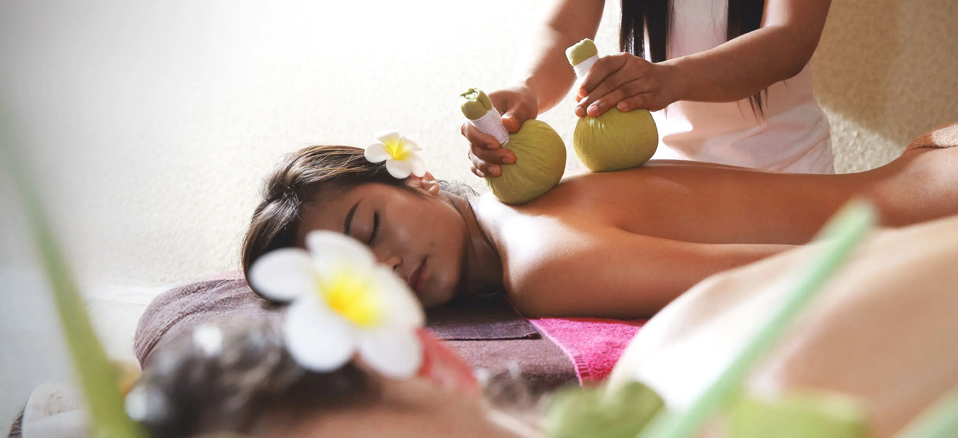 Thai royal herbal massage