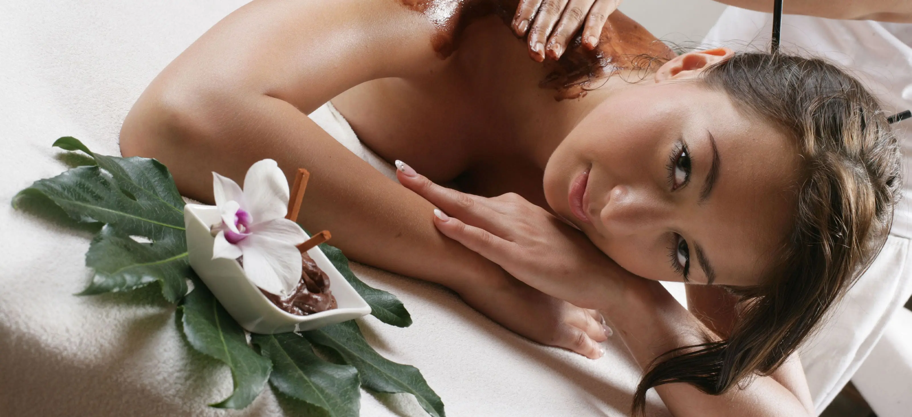 Massage au chocolat